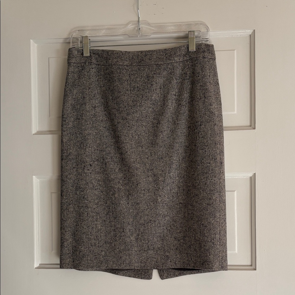 Classic J Crew Gray Women's Pencil Skirt - Picture 1 of 2